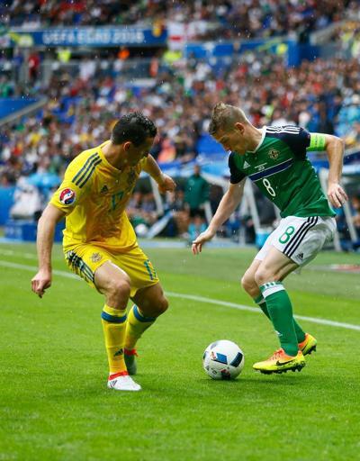 Kupanın en büyük sürprizi... Euro 2016: Ukrayna - Kuzey İrlanda: 0-2