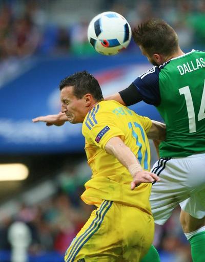Ukrayna - Kuzey İrlanda maçından kareler