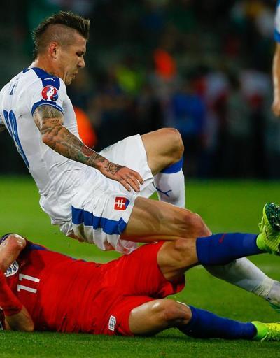 İngilizler liderliği bıraktı... EURO 2016: İngiltere - Slovakya: 0-0