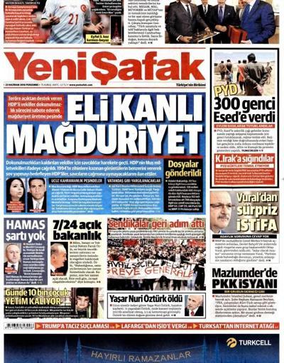 Gazete manşetleri (23.06.2016)