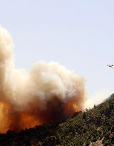 Antalyada tatil cennetinde yangın. Olimpos boşaltılıyor