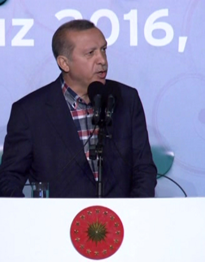Erdoğan isim vermeden eleştirdi