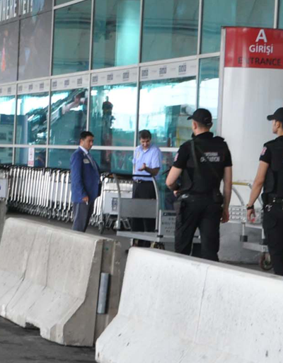 Atatürk Havalimanında beton bariyerli önlem