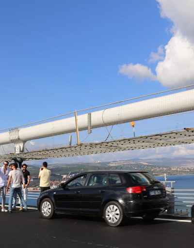 Osmangazi Köprüsü bedava, selfie merakının cezası 92 lira