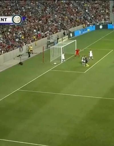 Caner Erkinin korner atışında gelen Inter golü