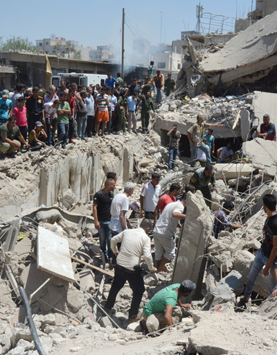 Kamışlıda bombalı saldırı: En az 50 ölü var