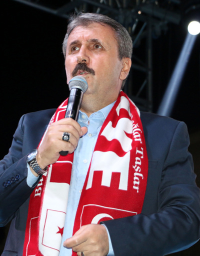 BBP lideri Mustafa Desticiden hükümete Yenikapı sitemi