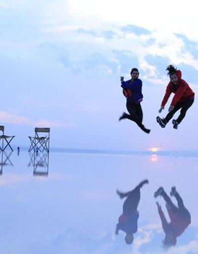 Tuz Gölü’nün kıyılarında yeni nesil hip hop dansı