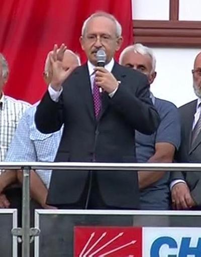 Kemal Kılıçdaroğlu Ardanuçta halka seslendi