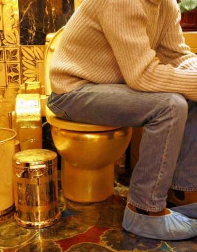 Altın tuvalet 90 kuruşa kullanıma açıldı