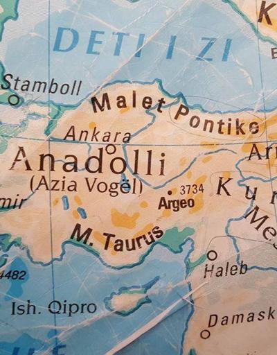 Prizrende okullara dağıtılan Türkiye haritası büyük tepki çekti