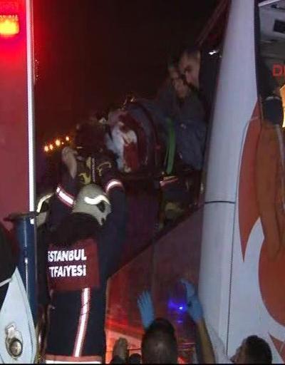 İstanbul Otogarı girişinde kaza: 1 ölü, 2 yaralı