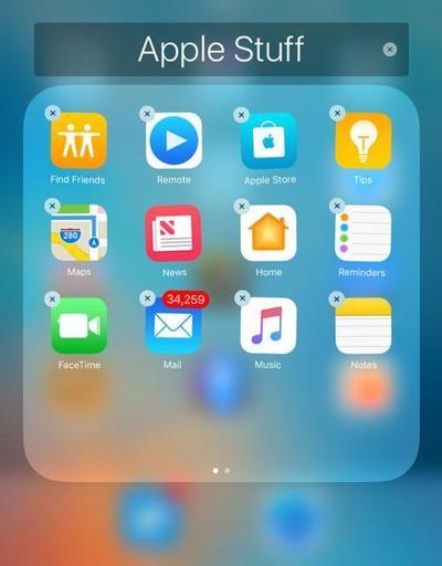 iOS 10da açık var