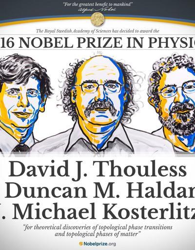 Nobel Fizik Ödülü 3e bölündü