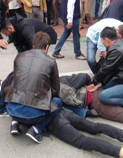 Bursadaki 10 Ekim yürüyüşüne polis müdahalesi