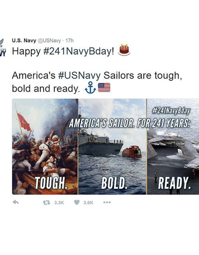 ABD donanmasından skandal paylaşım