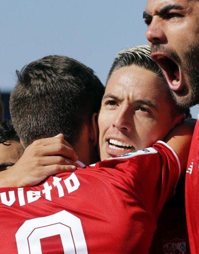Nasri gol attı, Sevillanın hasreti dindi