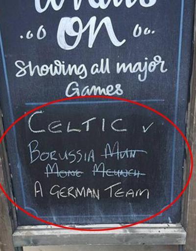 Sosyal medyayı yıkan olay: Celtic - Bir Alman Takımı: 0-2