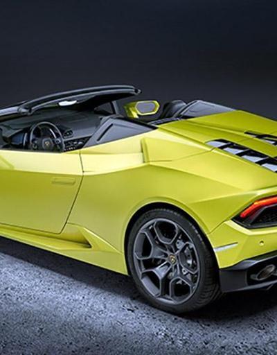 Lamborghini arkadan itişli Spyderı duyurdu