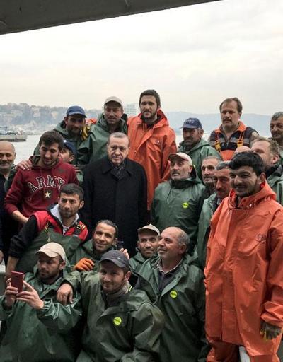 Erdoğan, balık avı dönüşünde konuştu: Balığı az yiyoruz