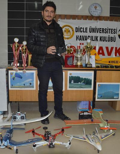 Dicle Üniversitesinde insansız hava aracı üretildi: Maliyeti 1500 TL
