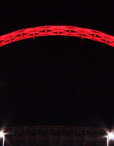 Wembleyin kemeri Türkiye için kırmızı oldu