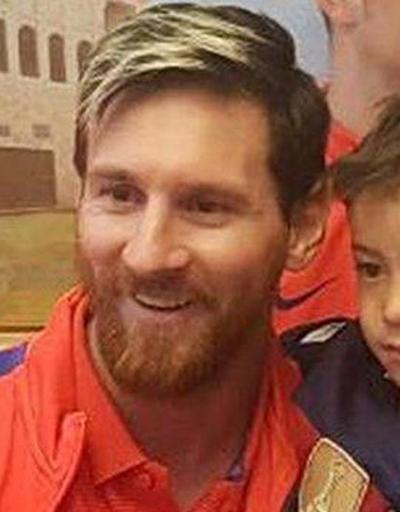 Messi ile Afgan hayranı Murtaza buluştu