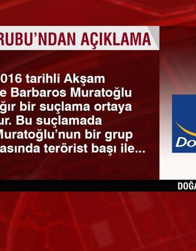 Doğan Holdingden Barbaros Muratoğlu açıklaması