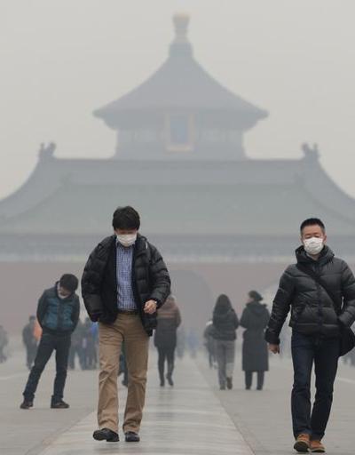 Çinde hava kirliliği nedeniyle kırmızı alarm