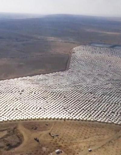 İsrailin dev güneş santrali