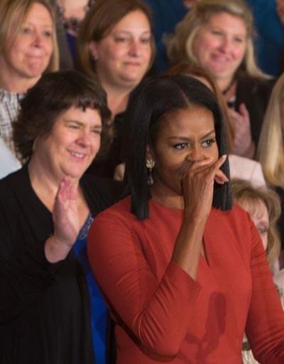 Michelle Obama hem ağladı hem ağlattı