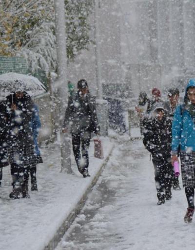 Nevşehirde okullar tatil edildi