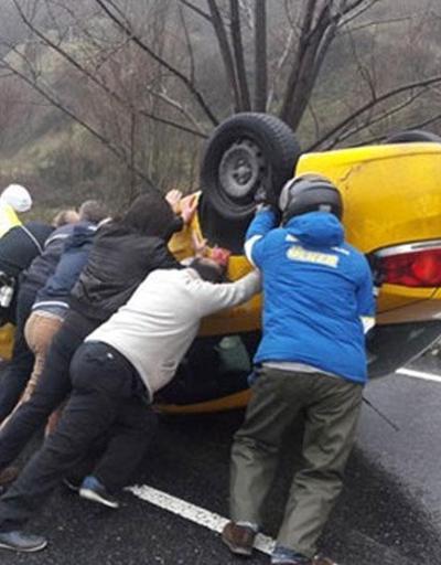 Beşiktaşta trafik kazası