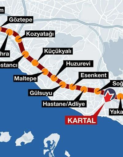 Kadıköy-Kartal metro hattı uzadı