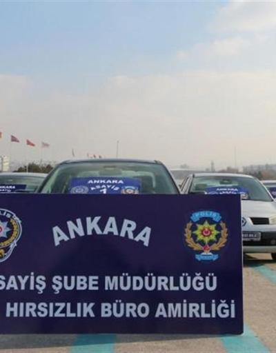 Ankara’da 51 otomobili çalıp parçalayan hırsızlık çetesi çökertildi