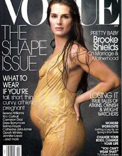 Hamileyken çıplak poz verme kervanına Natalie Portman da katıldı