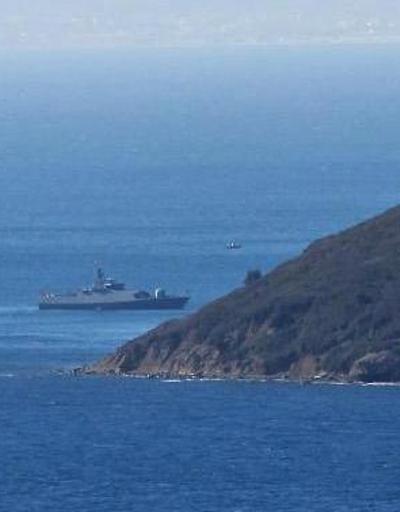 Kardak nöbetini Türk savaş gemisi devraldı