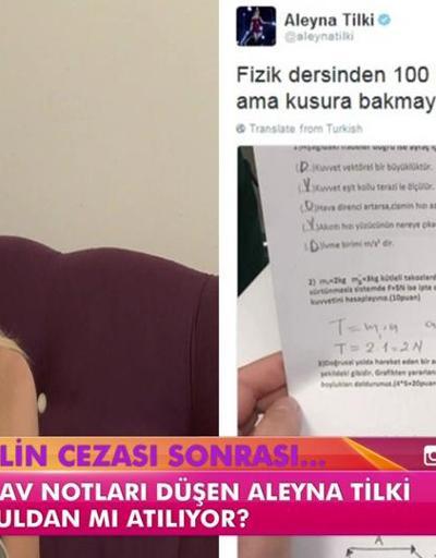 Aleyna Tilki okuldan mı atılıyor