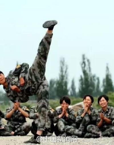 Çinin kadın askerleri viral oldu
