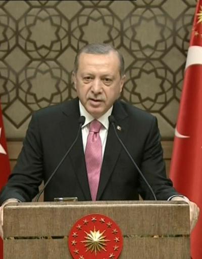Cumhurbaşkanı Erdoğan:  Her şey tek adamda birleşecek diyorlar el insaf