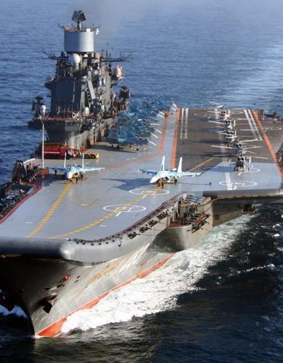 Rus uçak gemisi Amiral Kuznetsov Suriyeden döndü