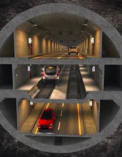 İstanbula dev proje: Üç katlı tüp tünel