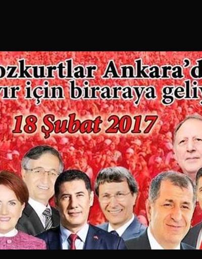 MHPli muhaliflerin Türkeşli hayır kampanyası