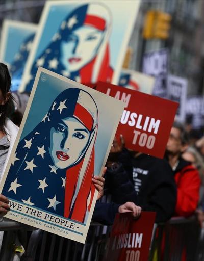 Trumpa tepki bitmiyor: Bugün ben de Müslümanım