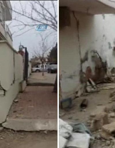 Adıyaman depreminde yıkılan binalardan ilk görüntüler