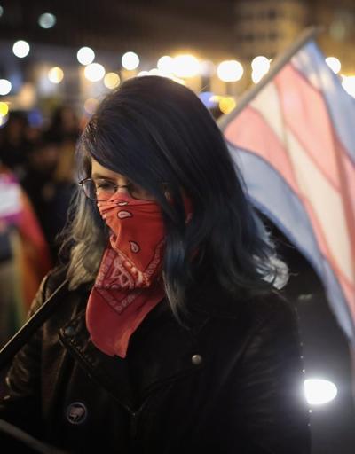 Transseksüeller Trumpı protesto etti