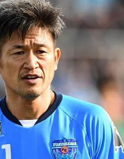 50 yaşındaki futbolcu Kazuyoshi Miura
