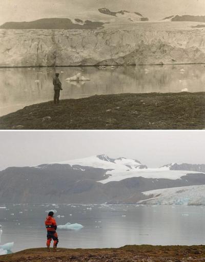 100 yılda buzulları bu hale getirdik