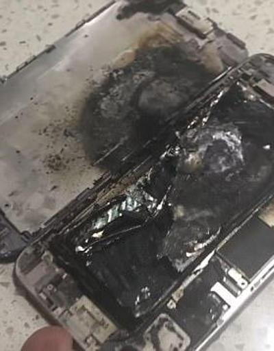 Tamire giden iPhone 6Plus patladı