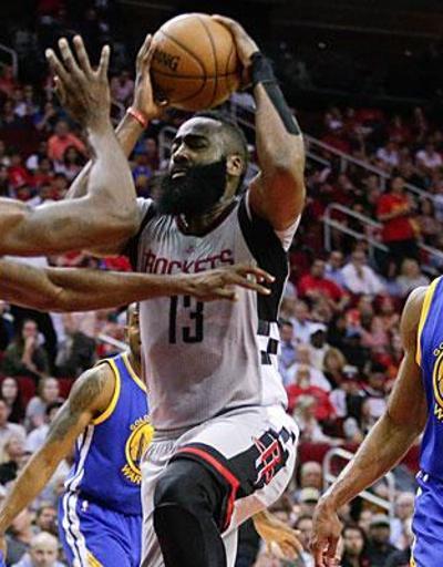 Rockets - Warriors maçı rekorlara sahne oldu